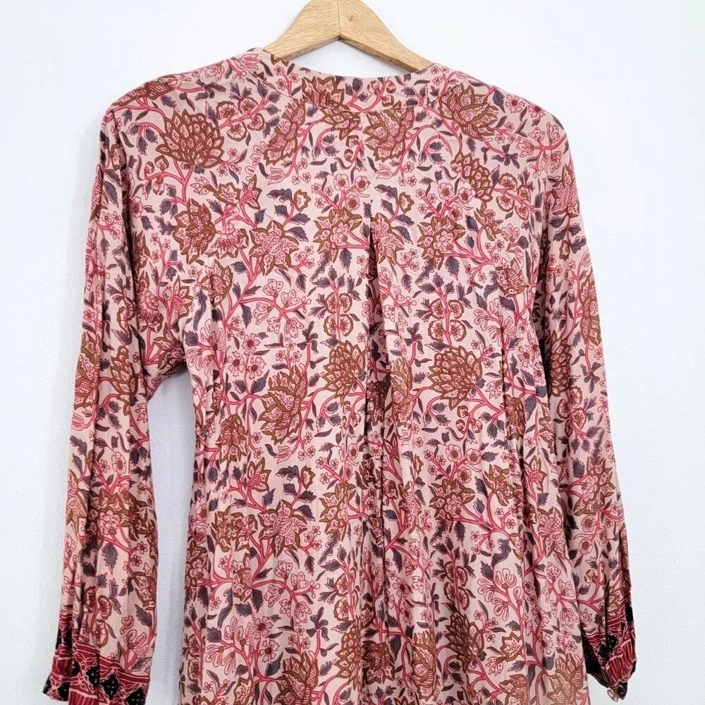 Natalie Martin Fiore Short Dress in Pink Dahlia XS - Picture 6 of 8